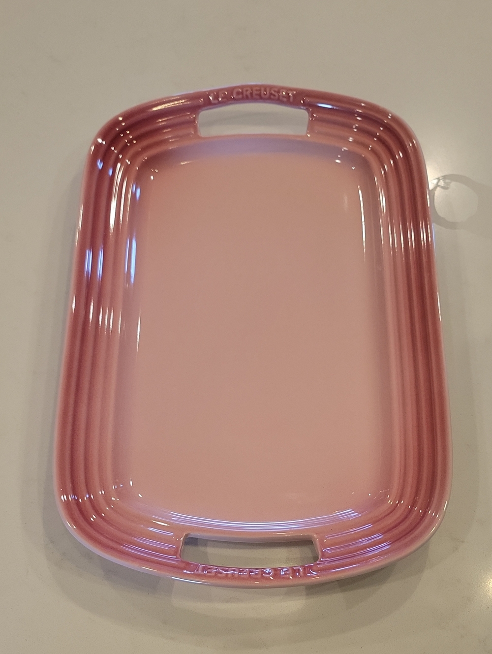 Le Creuset Rare & Retired Pink Serving Tray